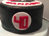 hockey puck cake