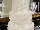 lace wedding cake